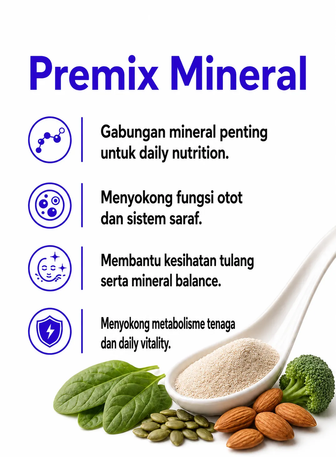 Ramuan premium SOP Dayli 20 daripada 20